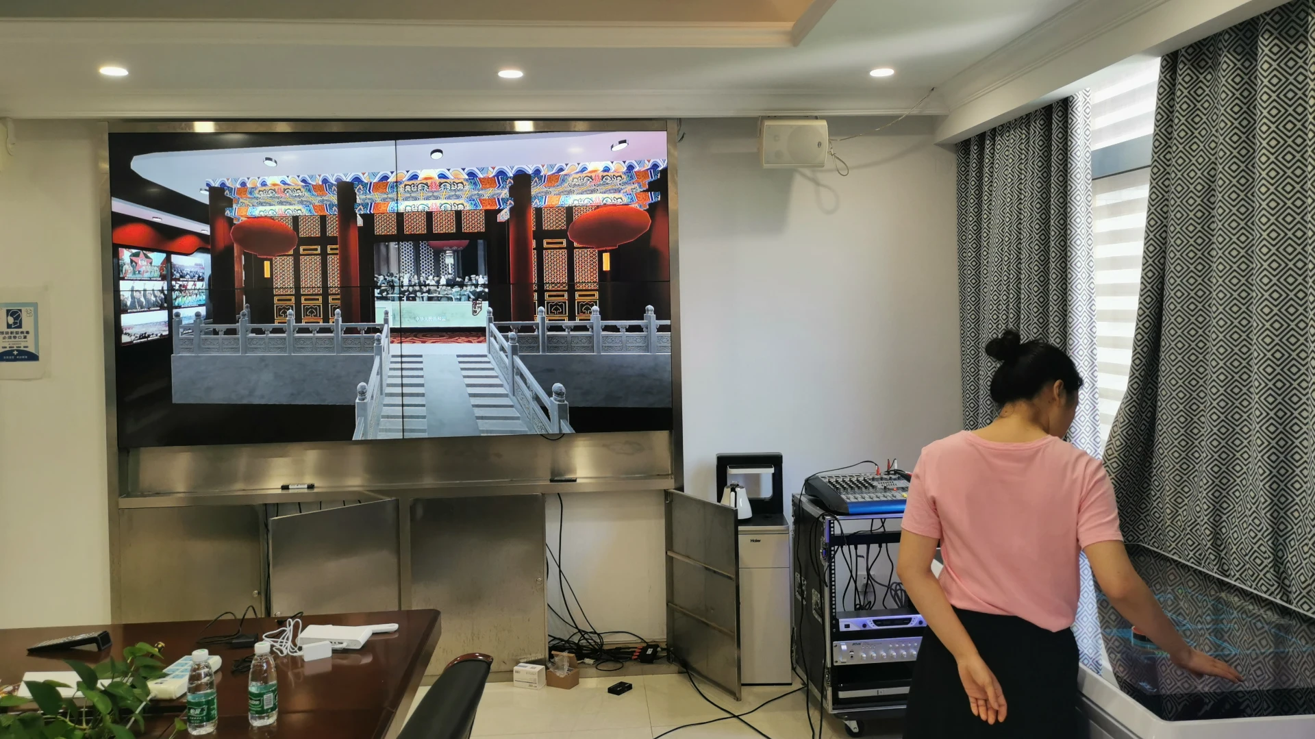 北京中铁二局京津冀指挥部教学使用现场