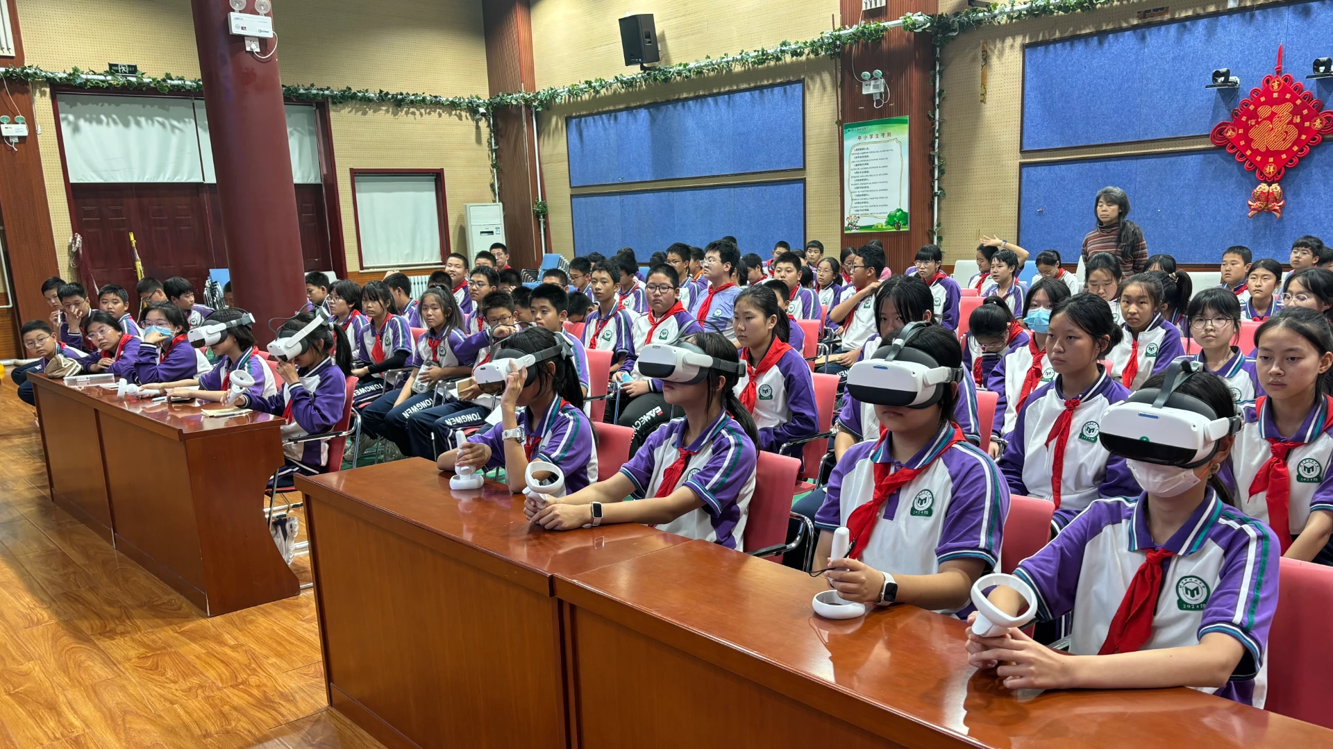 石景山区同文中学教学使用现场