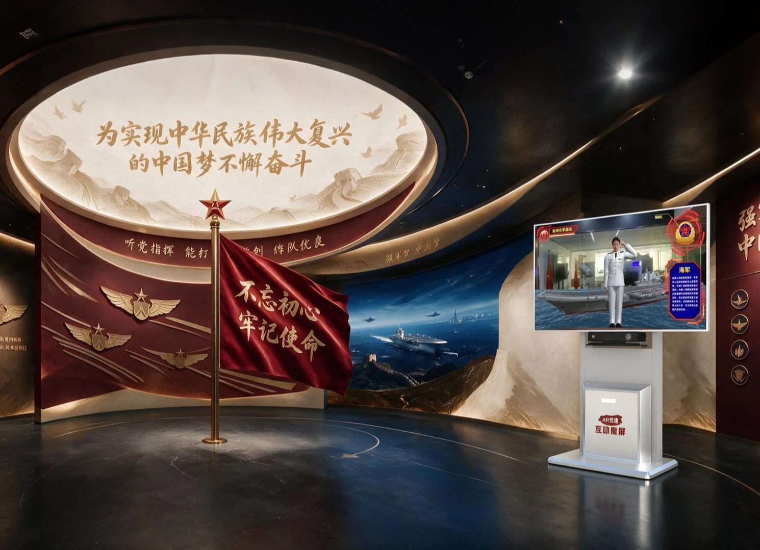 军队与院校国防教育沉浸式学习空间