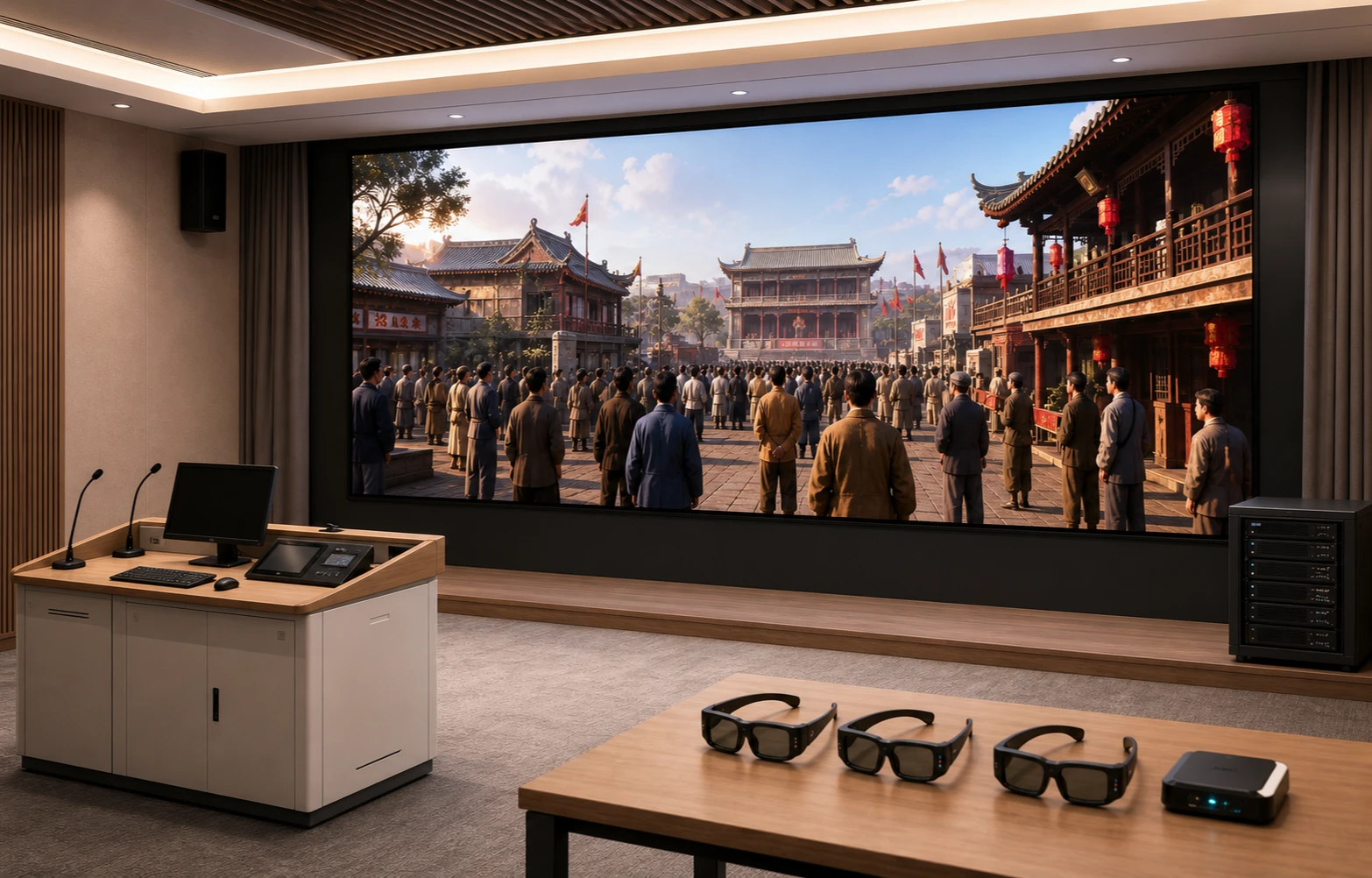 3D沉浸式思政实践平台产品组成与系统架构