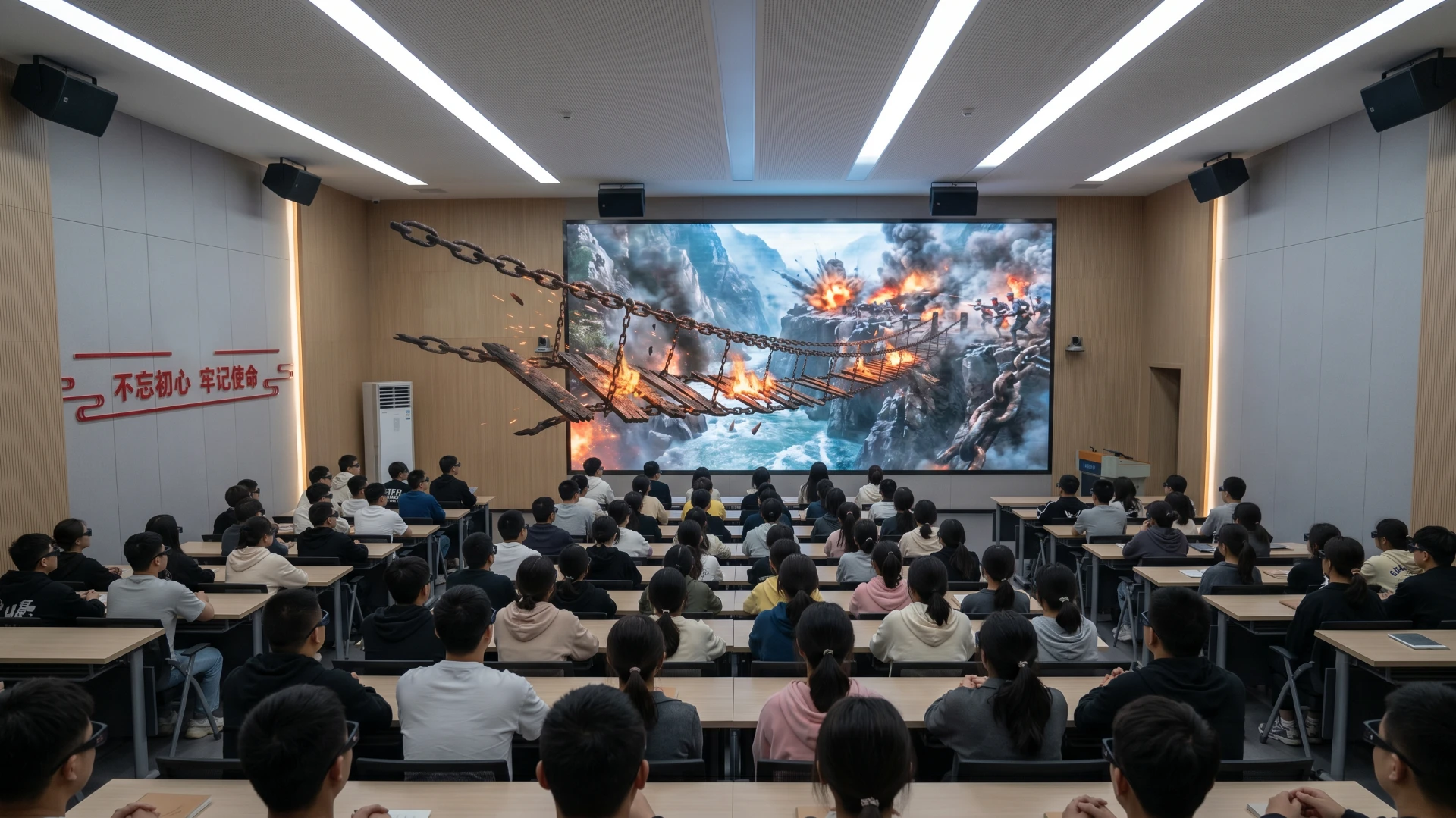 3D沉浸式思政实践平台产品展示图