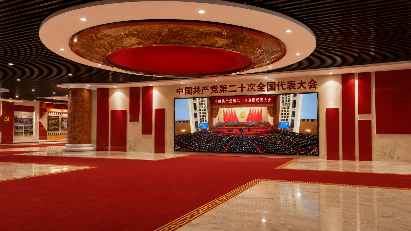 AI红色学习站：数字展馆内容截图