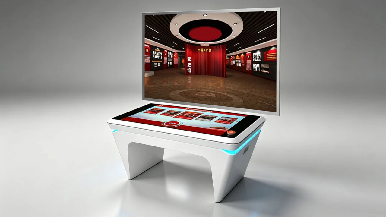 VR党建智慧沙盘产品展示图