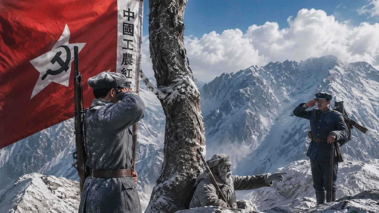 VR党建观景台：长征主题内容截图