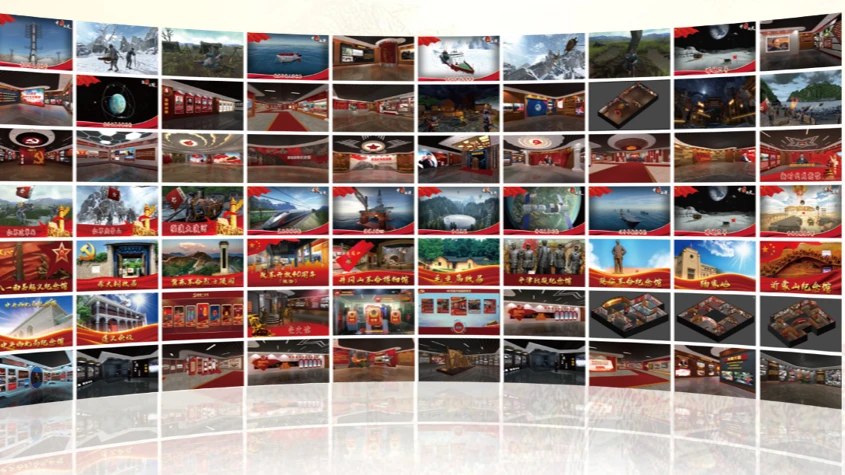 VR红色一体机（8K）：产品实际使用场景