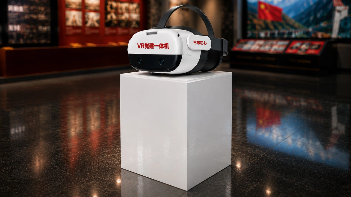 VR红色一体机（8K）：产品整体与应用环境