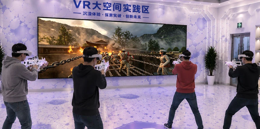 VR大空间沉浸式体验系统